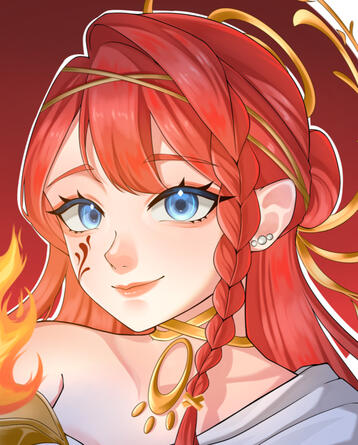 Arika (Art by kiranaadraw)